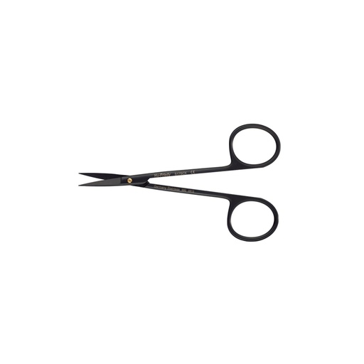 [CL84X] Scissors iris number 17 straight/delicate SuperCut from the Black series - Hu-Friedy - Delynov.