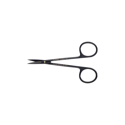 [CL86X] Scissors iris No. 18 curved/delicate SuperCut Black Series - Hu-Friedy - Delynov