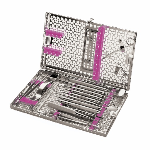 [IMECC124S] IMS Infinity DIN Container Cassette. Chirurgie violet 2c - Hu-Friedy - Delynov