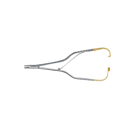 [NH5022] Needle Holder Wrinkle Number 5022 in 16cm Grooved Tungsten Carbide - Hu-Friedy - Delynov