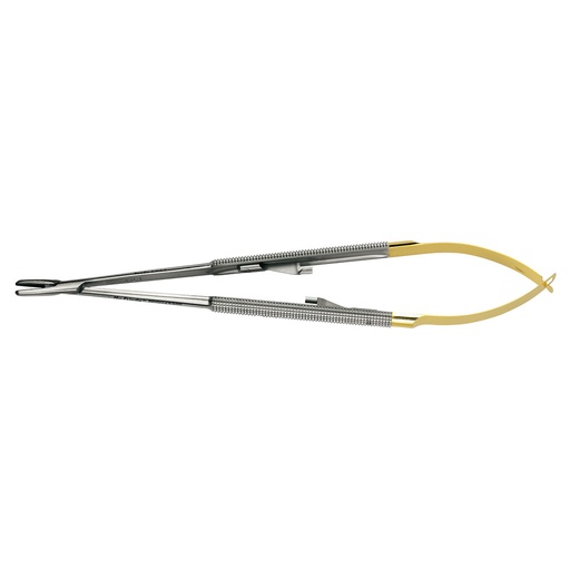 [NH5024SIM] Needle Holder Simion Round PermSh straight 18cm [NH5024SIM] - Hu-Friedy - Delynov