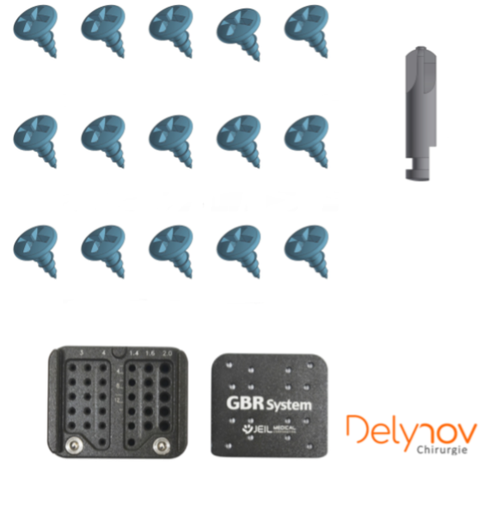 [ROGFIX] Kit micro-vis titane SBA 3mm pour ROG- Delynov 