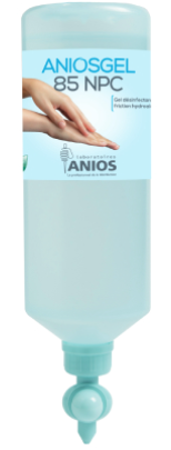 [1644333] Carton de 12 x 1 L airless - Flacons de 1 L 3 ml airless/ABS - ANIOSGEL 85 NPC  - Anios